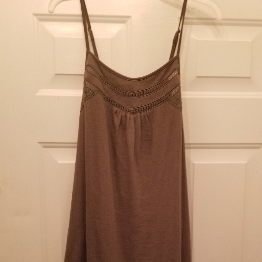 Olive green dress